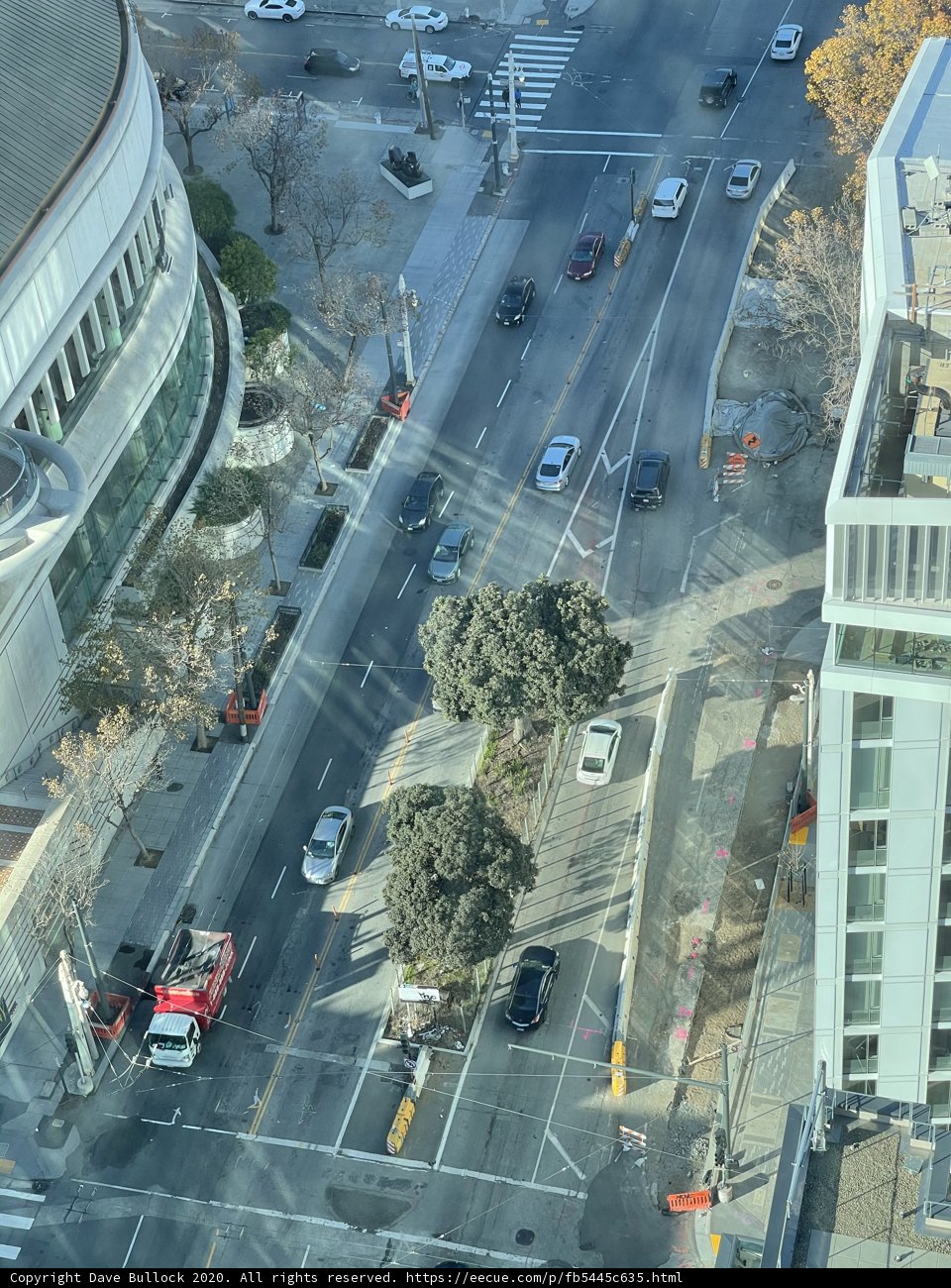 Bird's Eye View of San Francisco Street