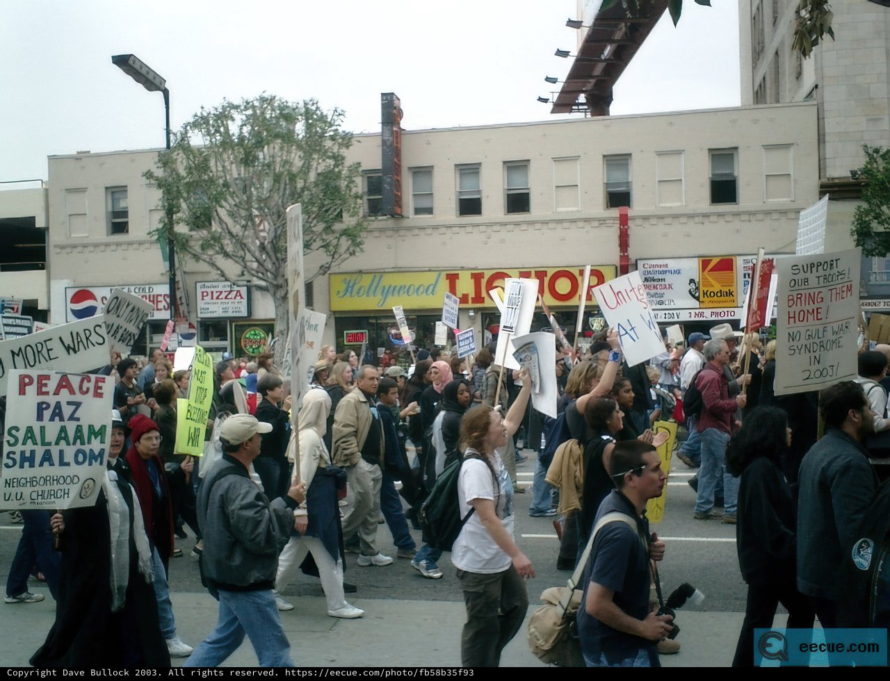 Massive Protest in the Streets