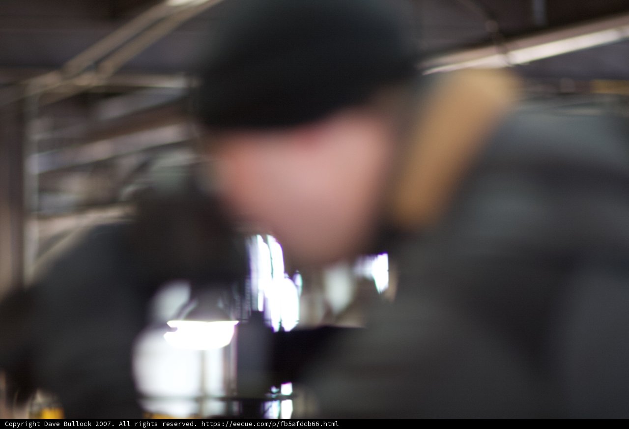 Blurred Nightlife Scene