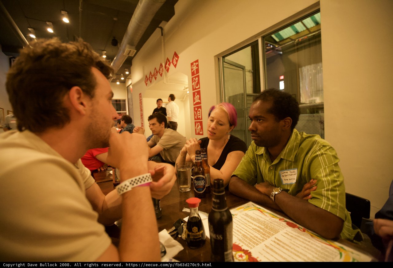 Geek Gathering at Local Restaurant