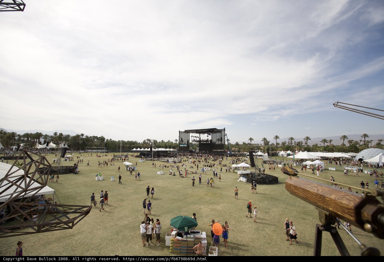 Coachella Music Festival Draws Massive Crowd Outdoors