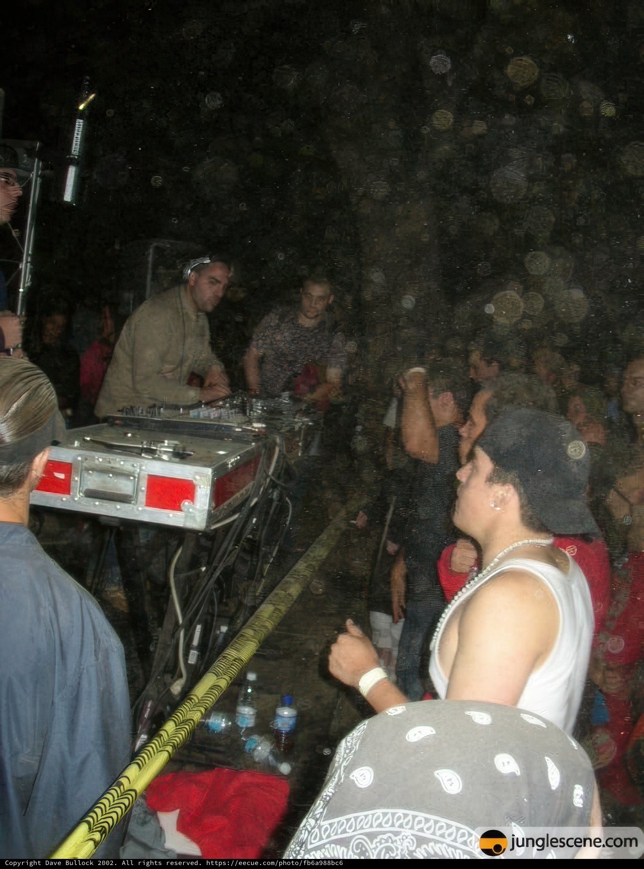 Nightclub Gathering with DJ and Friends