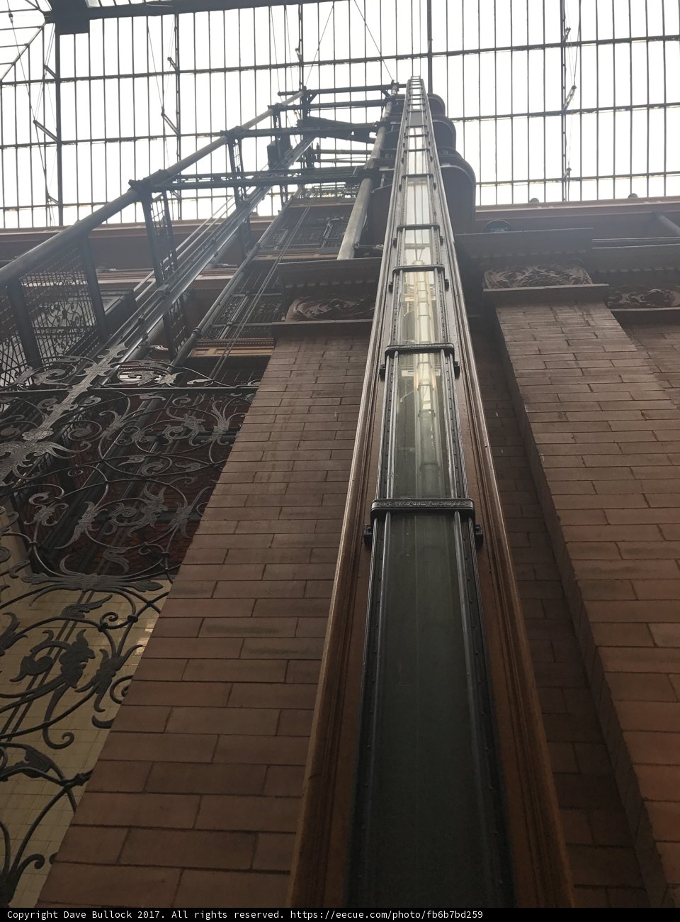A Bird's Eye View of the Bradbury Building