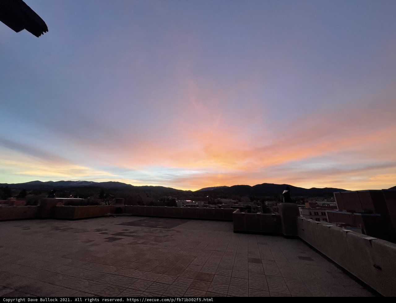 Majestic Sunset in Santa Fe