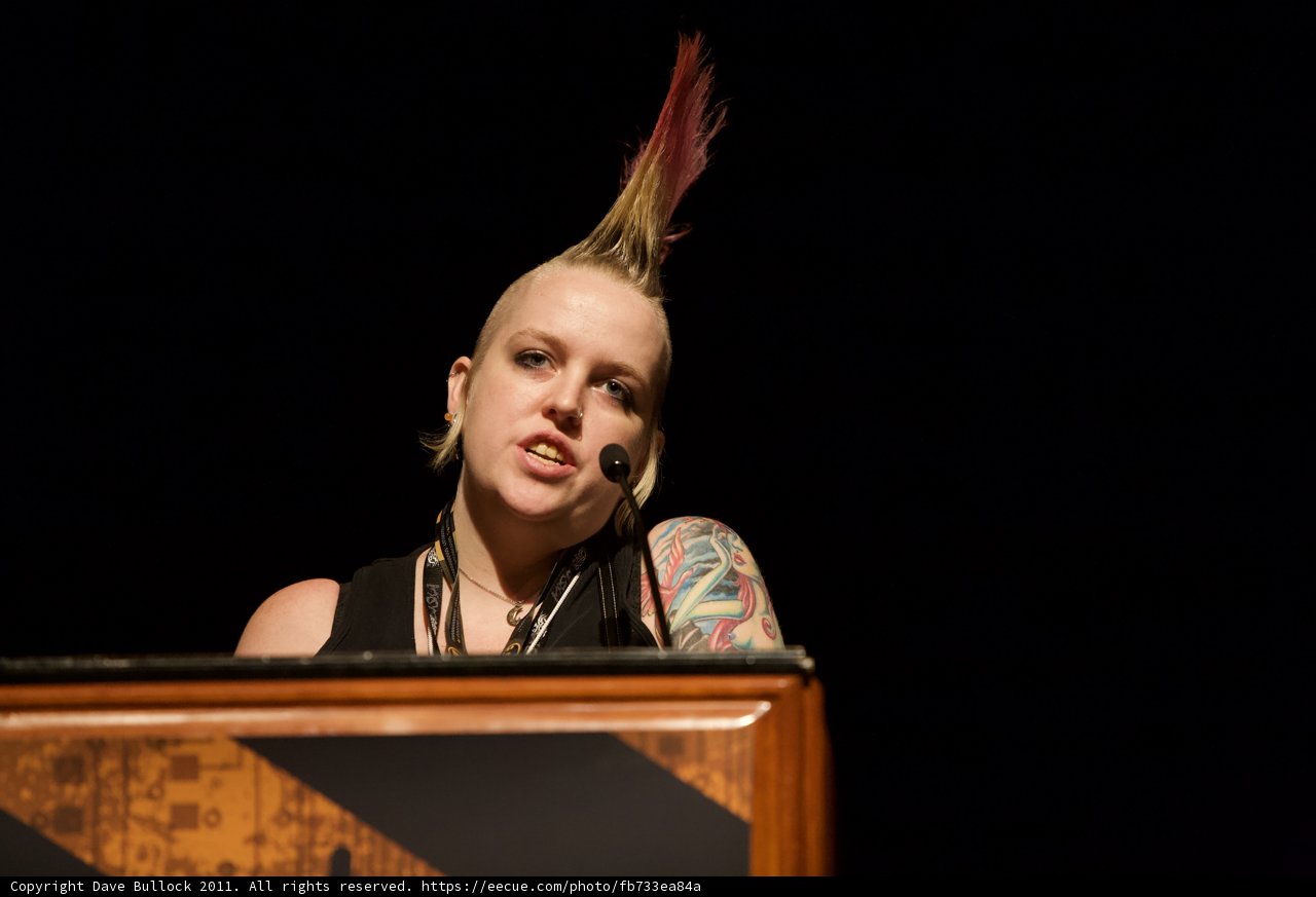 The Bold Woman on the Podium