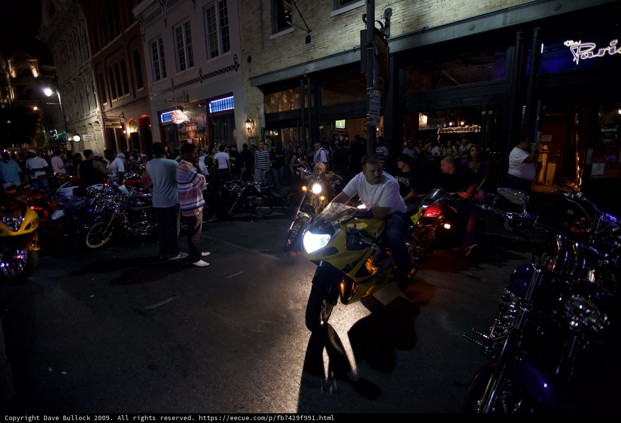 Motorcycle Convoy in Austin