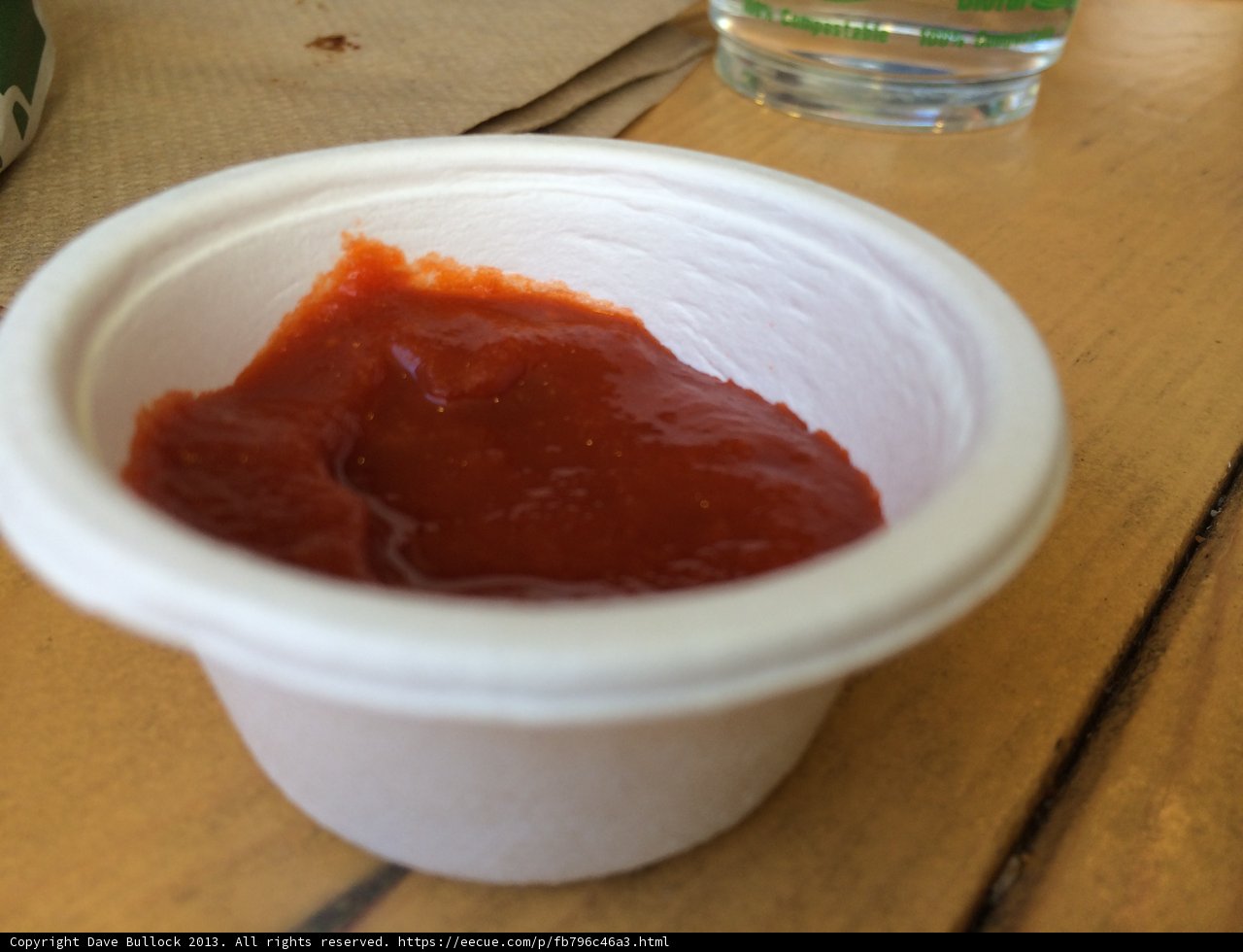 A dollop of Ketchup