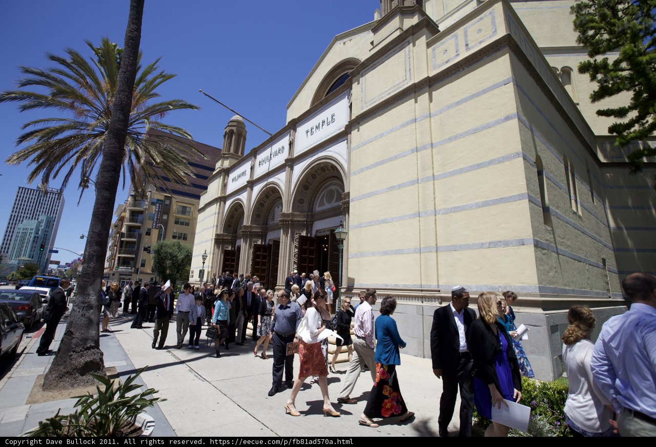 Gathering Outside the Church