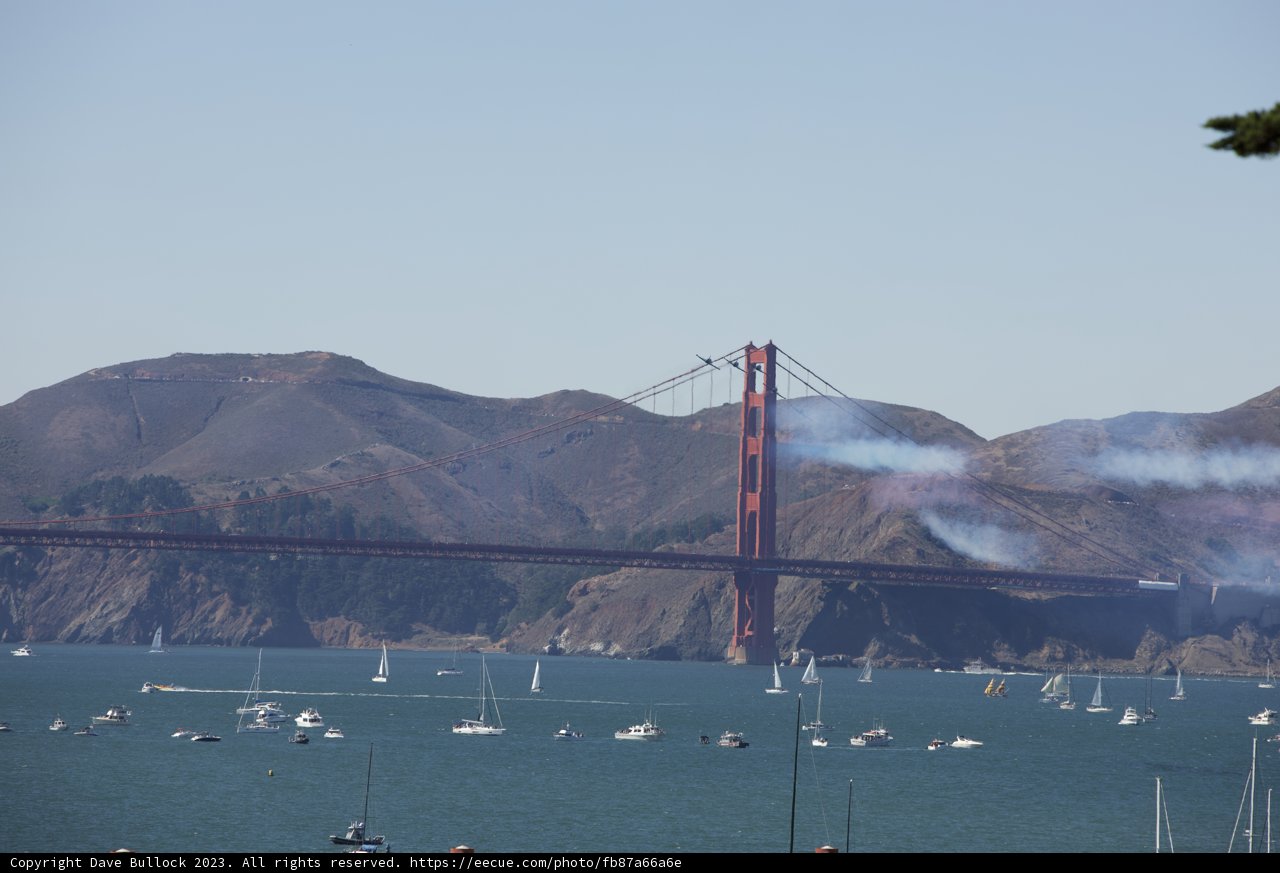 Bridge Afloat on Azure, Fleet Week Air Show 2023