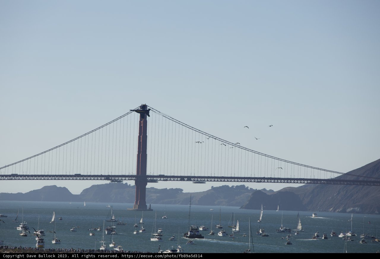Breathtaking Bridges at Fleet Week Air Show, 2023