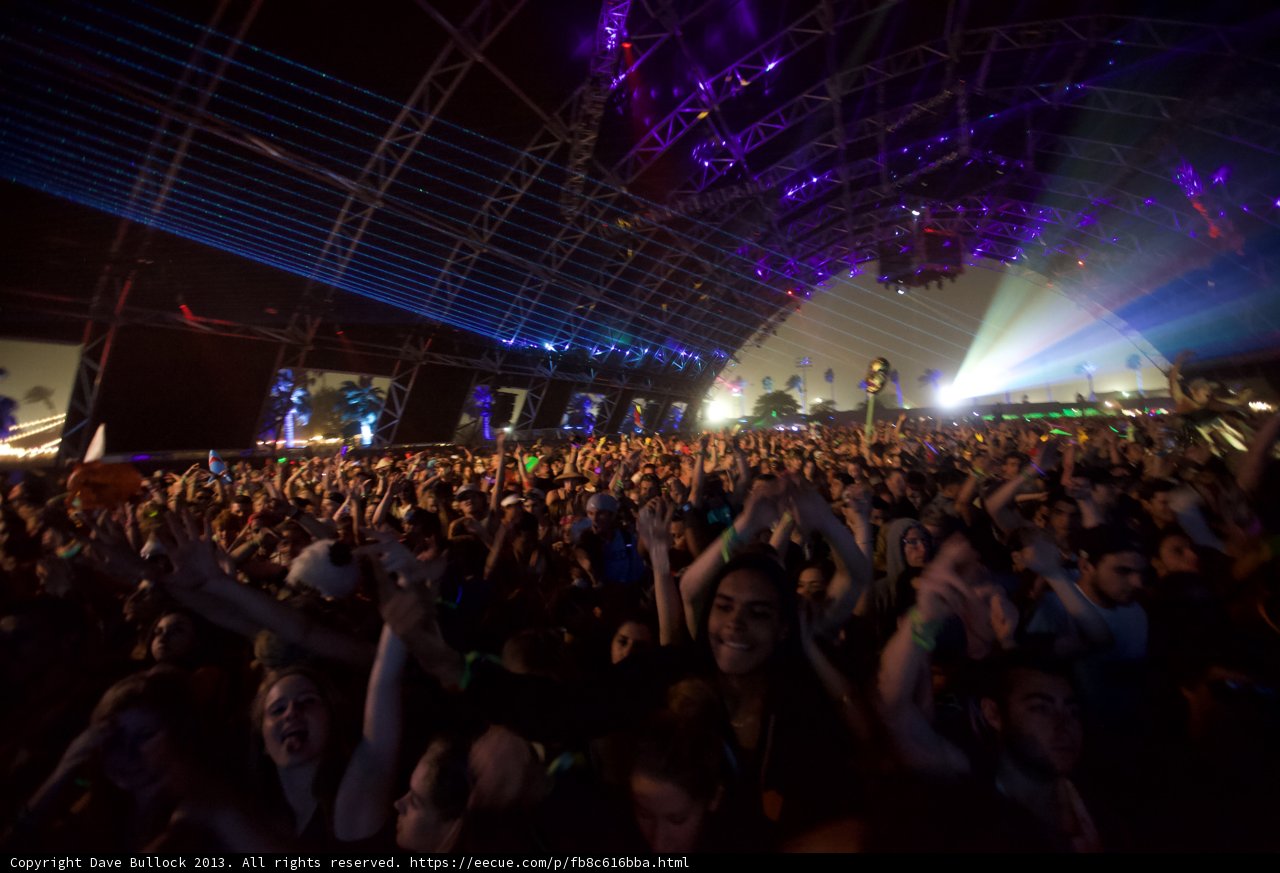 Coachella Crowd Goes Wild
