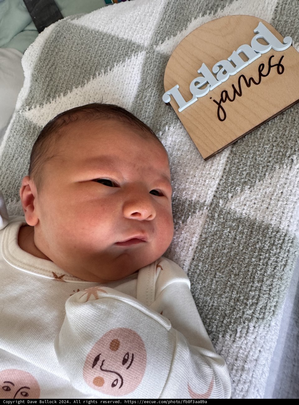 Welcome to the World, Leland James