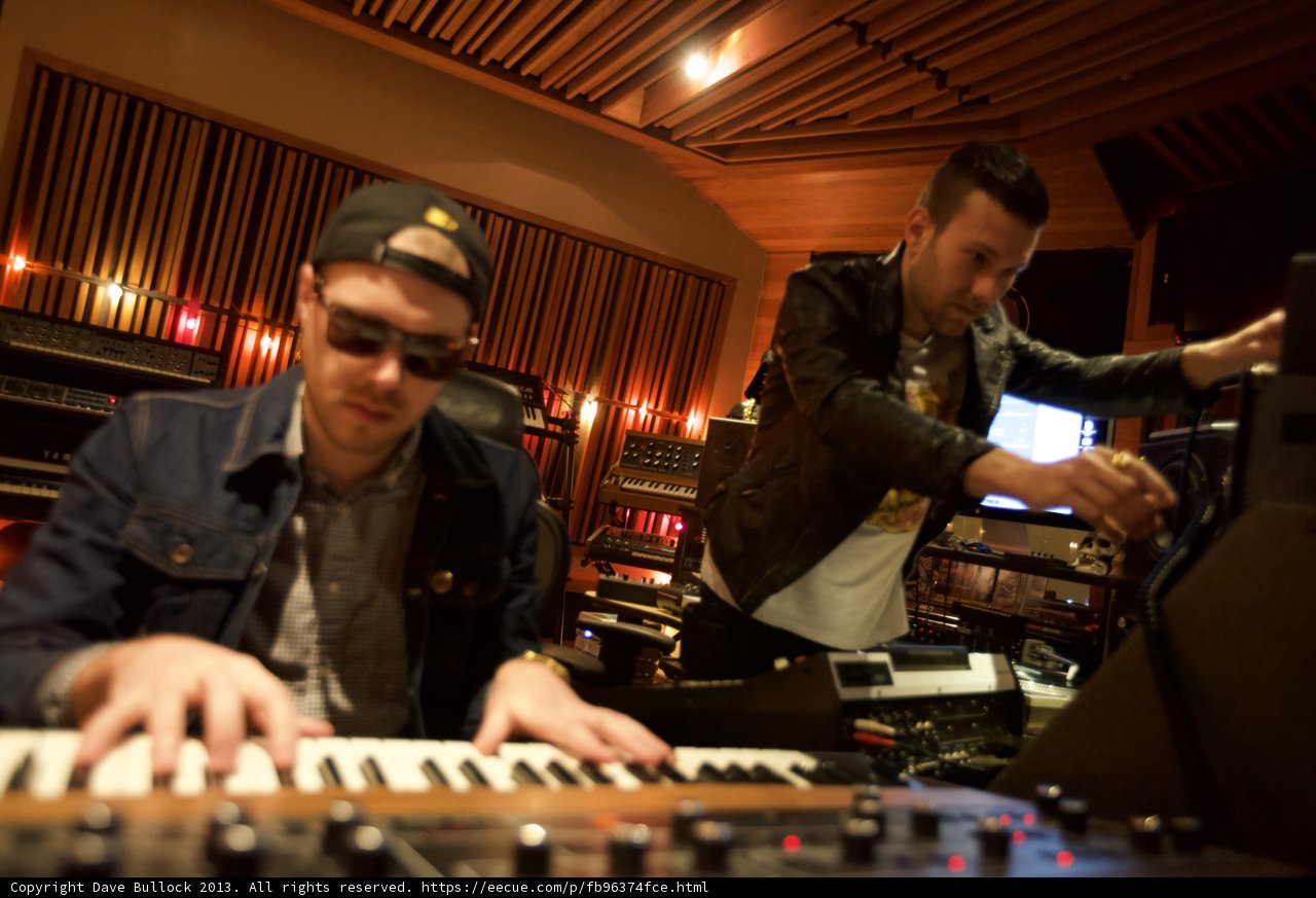 Studio Session with Two Talented Musician