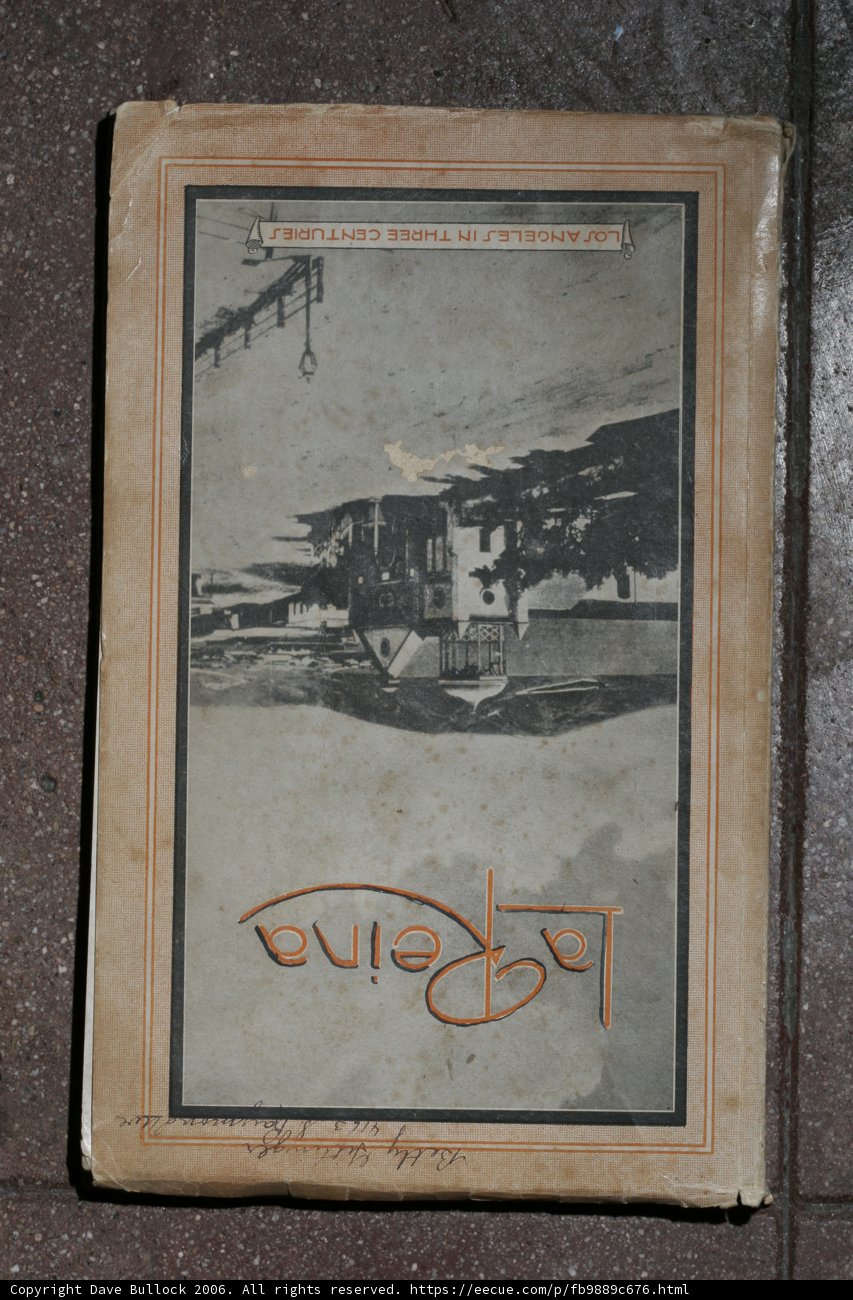 Train Poster Advertisement in a Book