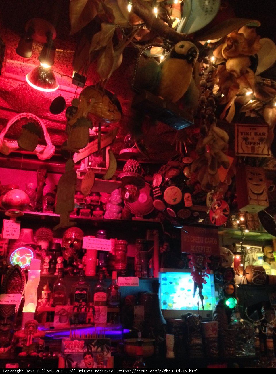 A Pub with Unique Decor