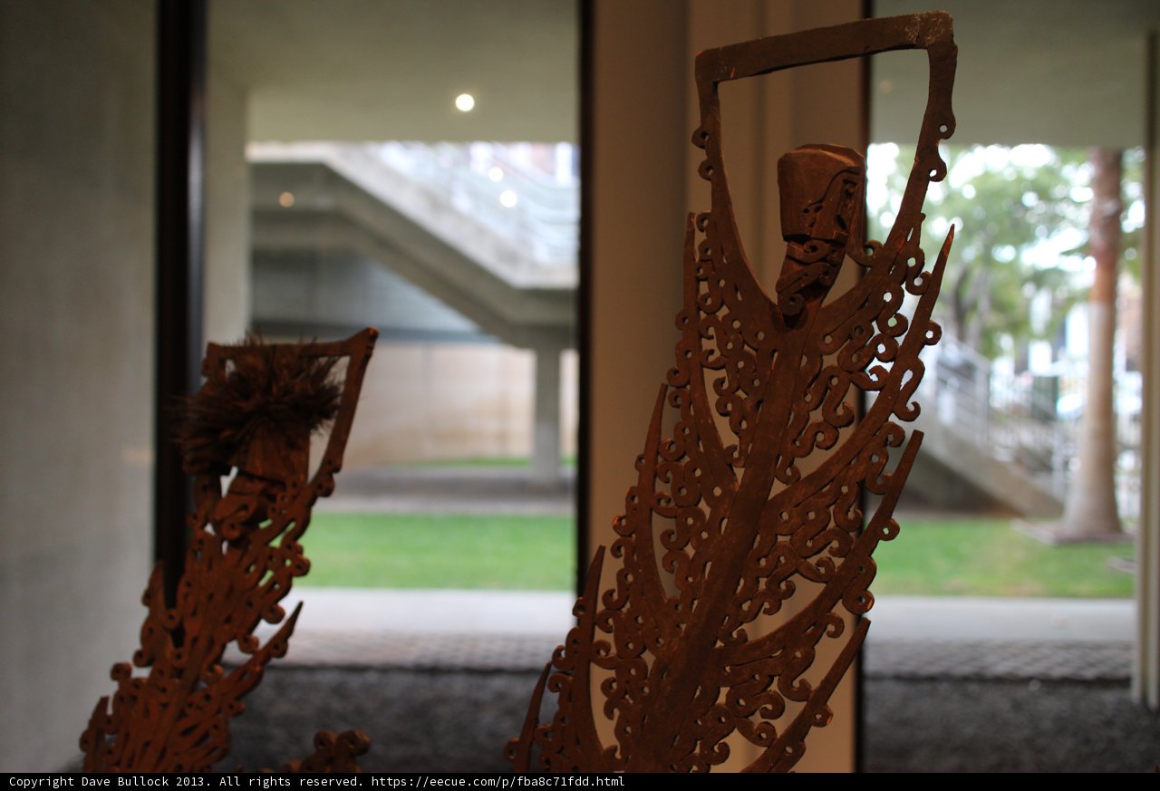 Wooden Bench Sculpture