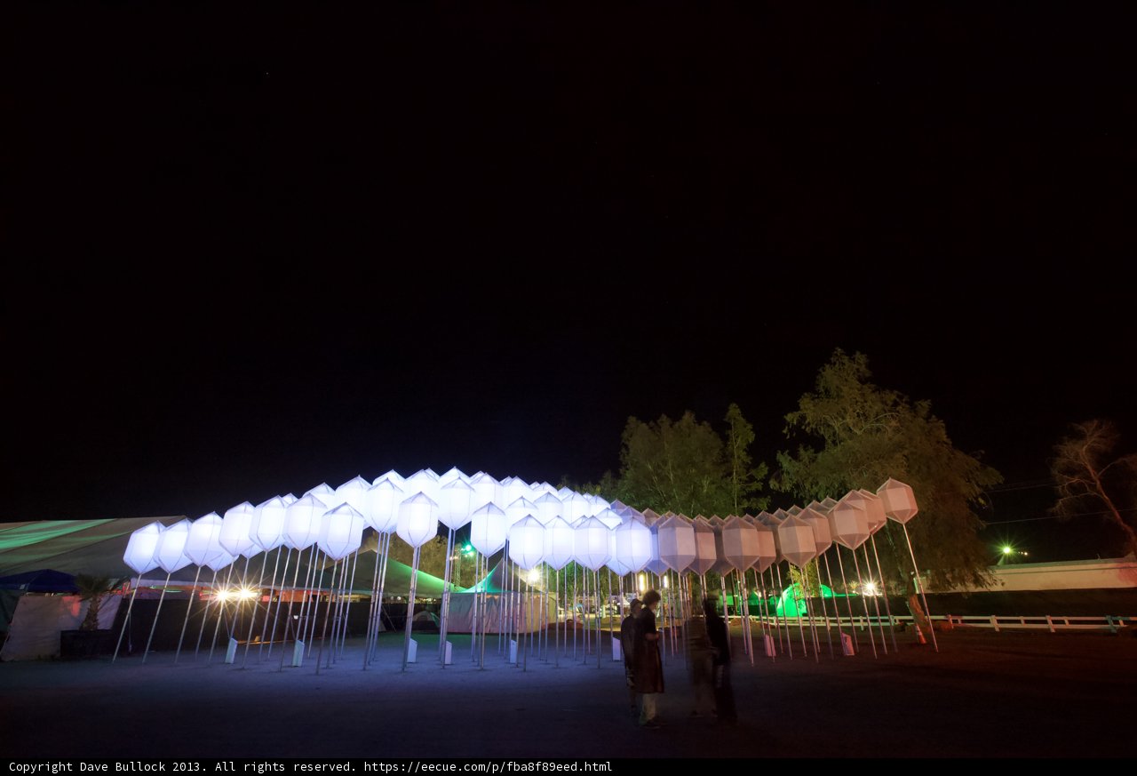 Balloon Lights in the Dark
