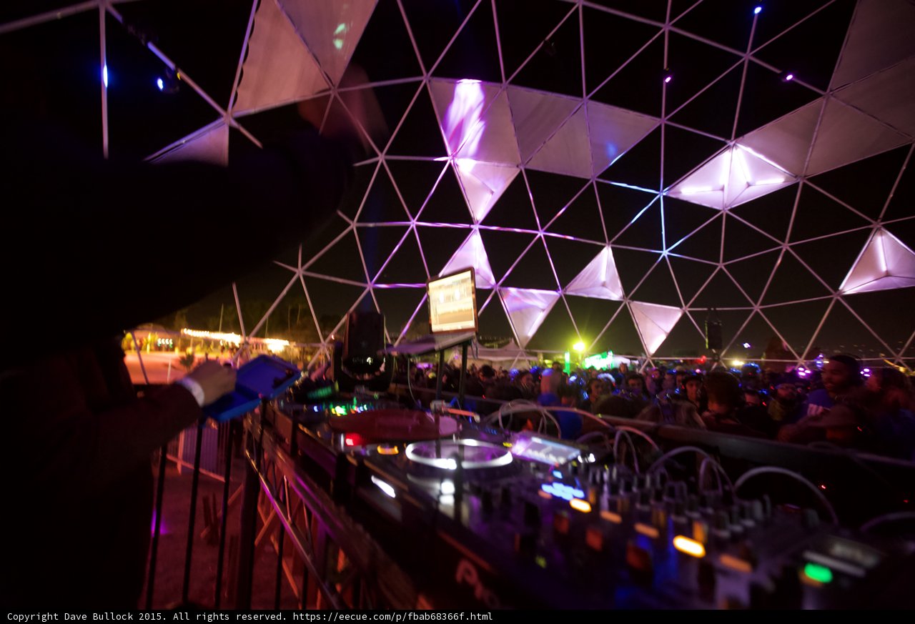 DJ Reaching for Decks