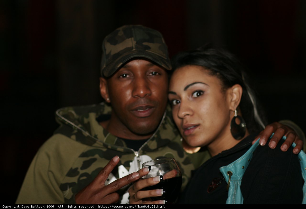 Military Couple Takes a Pose