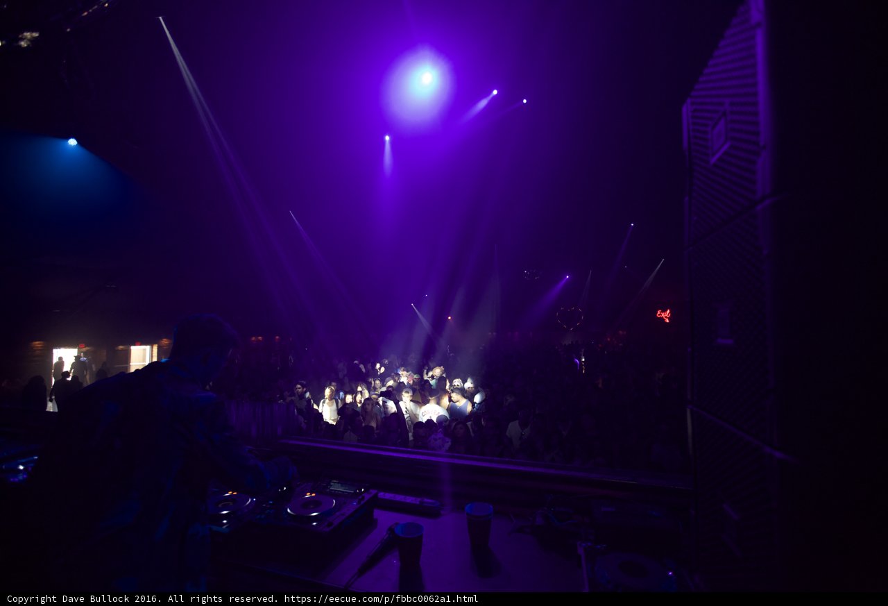 DJ sets the stage on fire