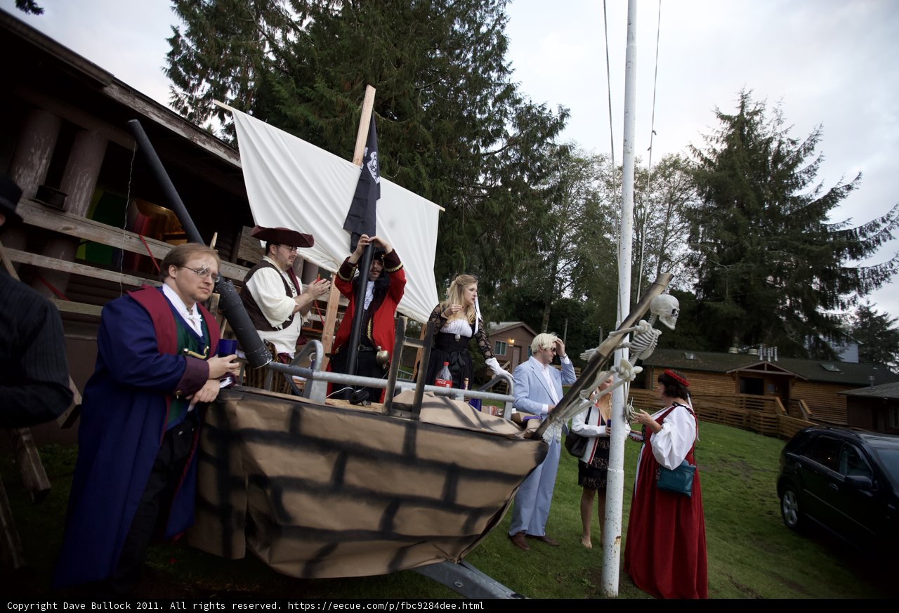 The Pirate Crew of the Wickstrom Wedding