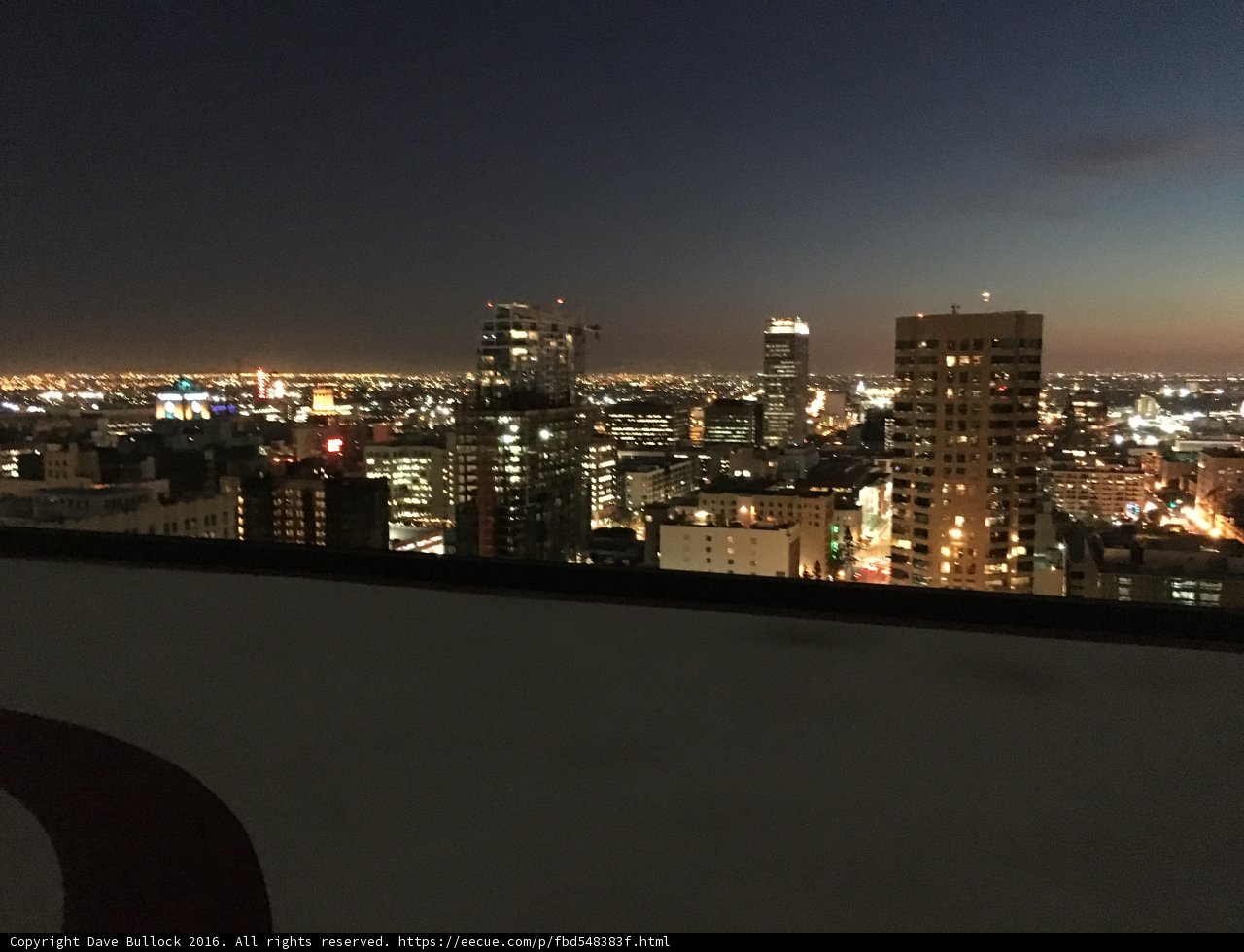 Glowing Metropolis
