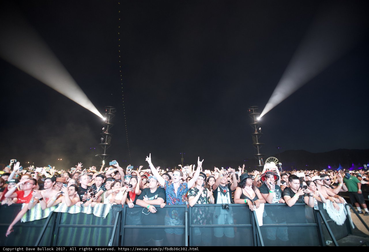 Coachella Concert Lights Up the Night