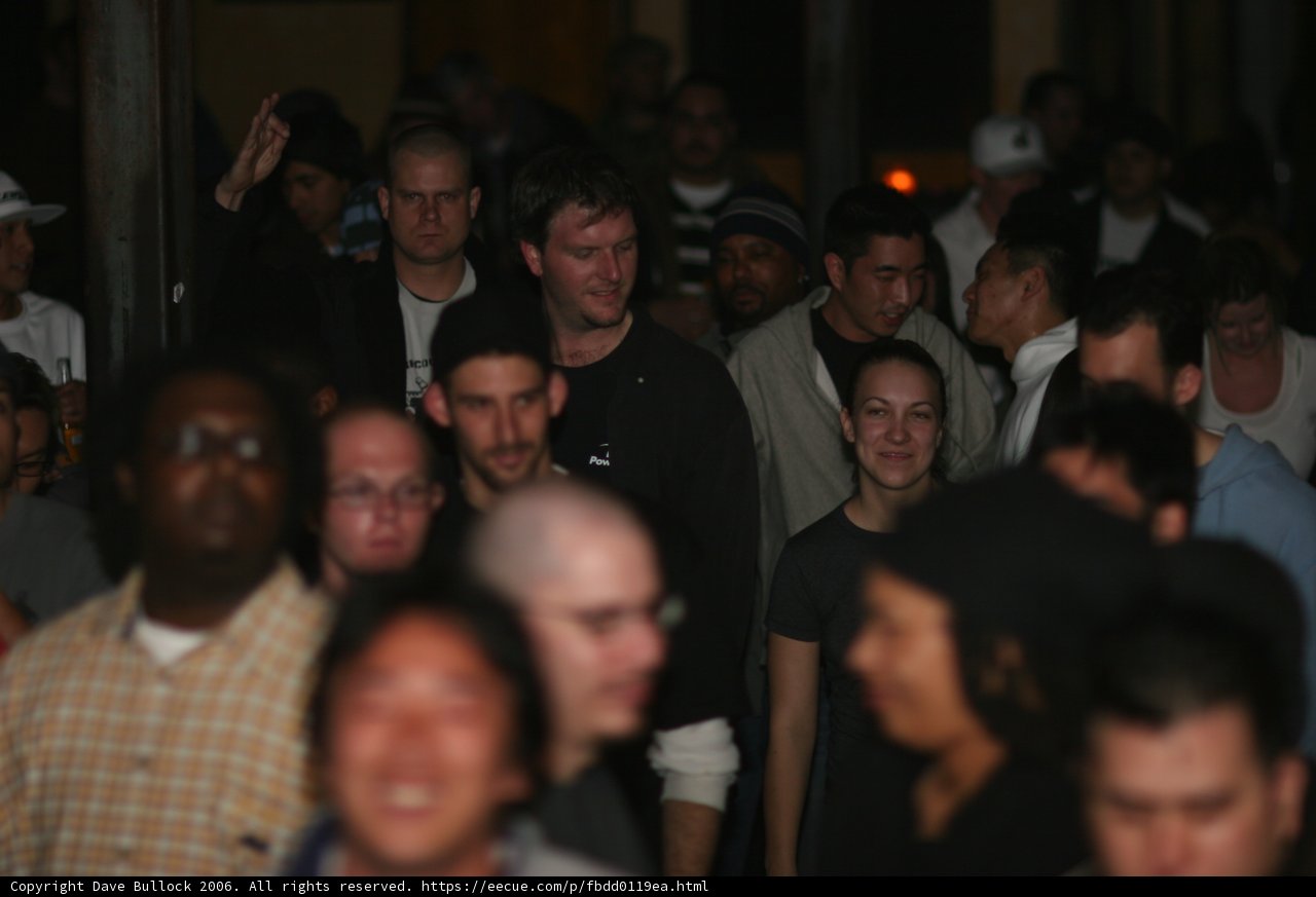 Partygoers at Breakage @ Respect