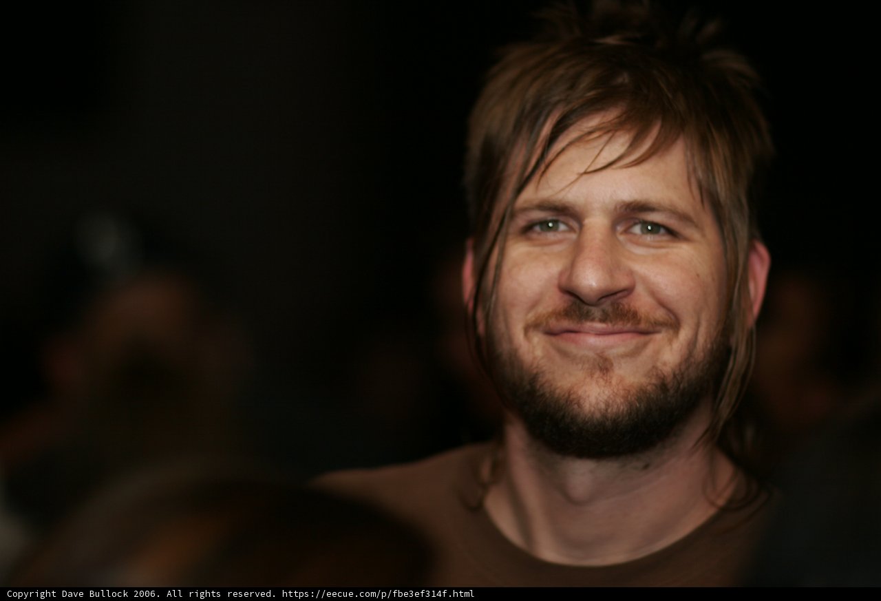 Smiling Brian with a Bearded Charm