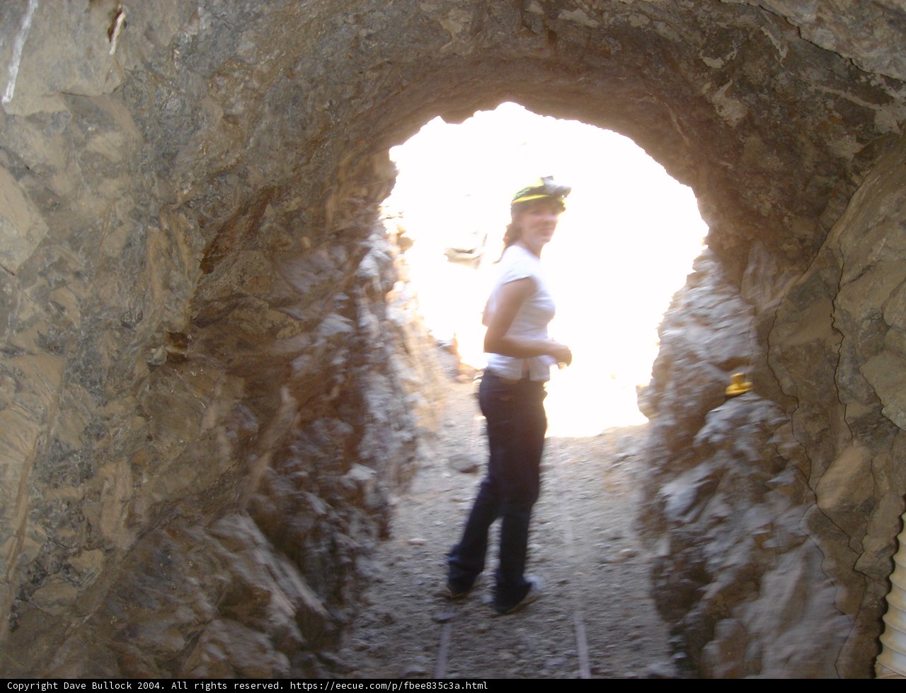 Journey through the slate tunnel