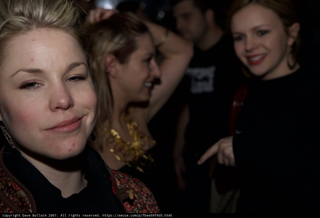 Bride-to-Be at Funky Nightclub Premiere