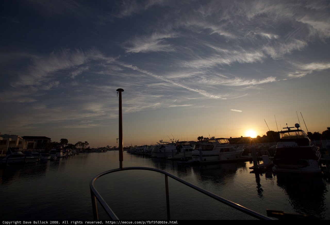 Sunset at the Harbor