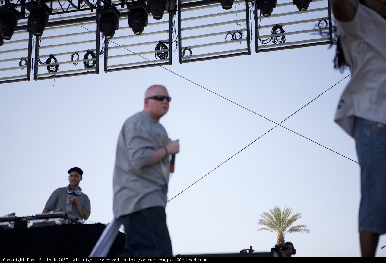 Brother Ali on Stage at Coachella