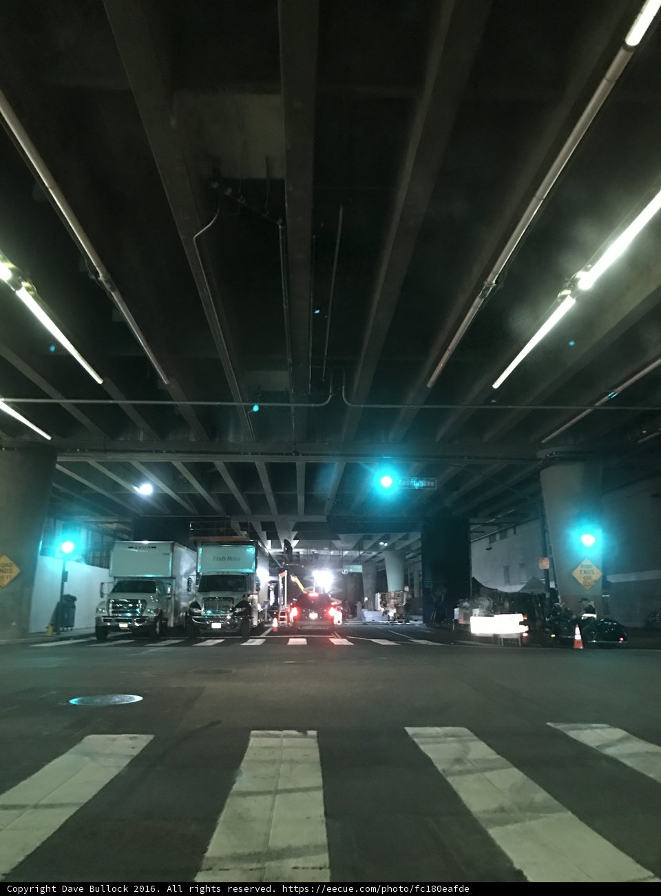 Rush Hour Chaos under the Bridge