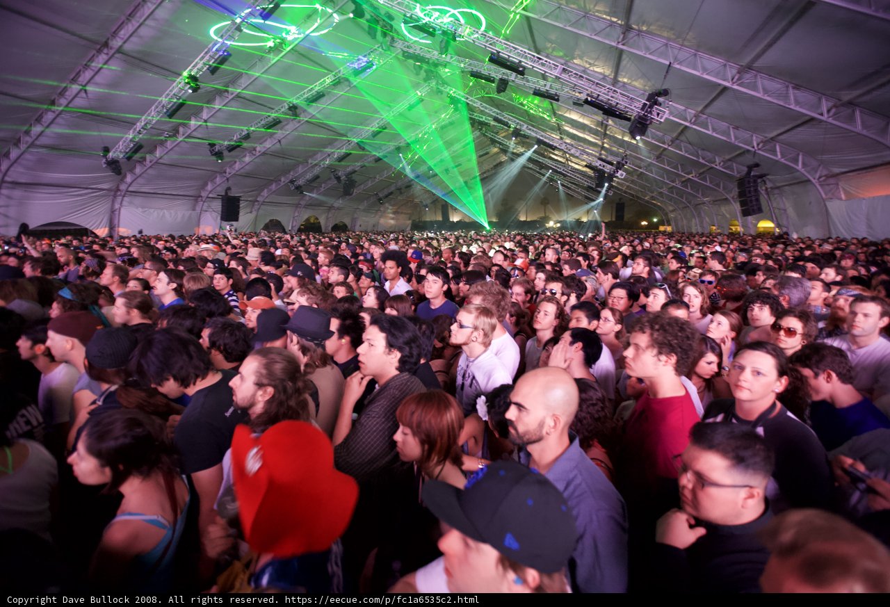 Urban Nightlife Fun at Coachella Music Festival