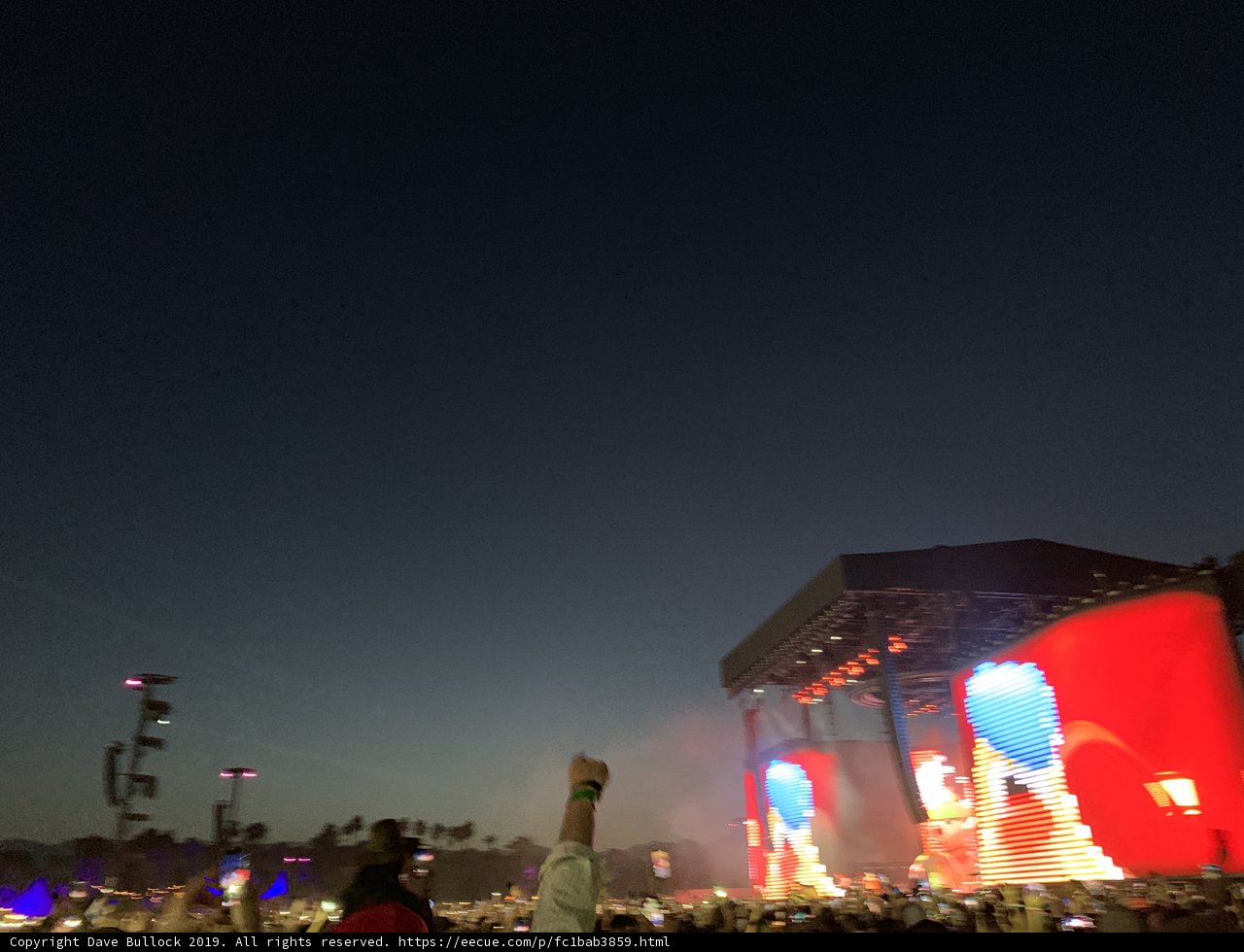 Spectacular Lights and Fiery Stage at the 2019 Empire Polo Club Concert