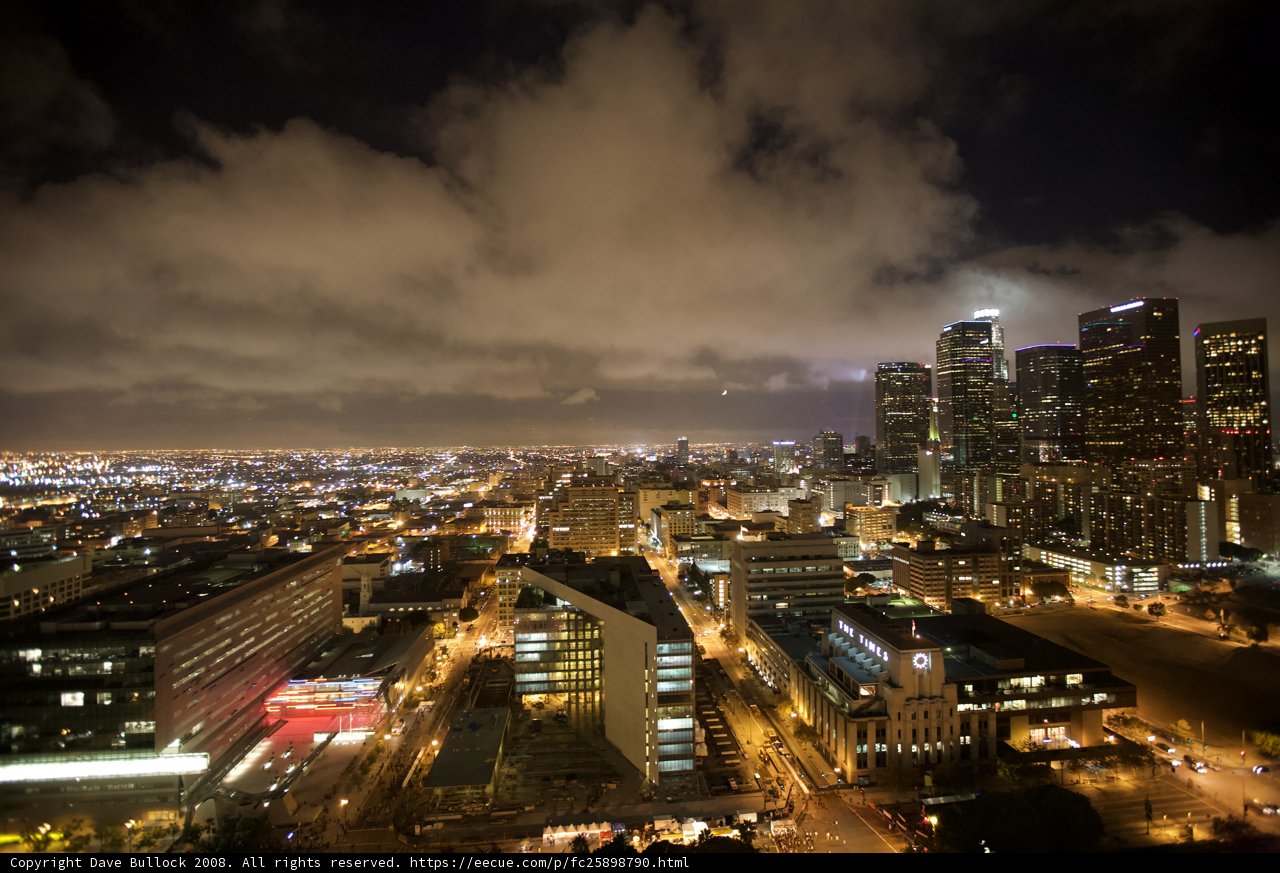 Glowing Metropolis