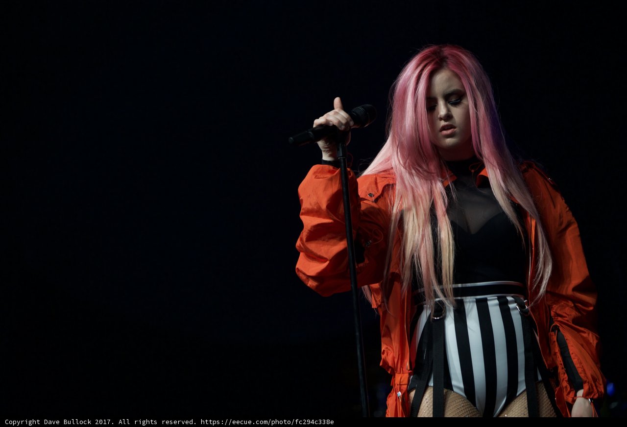 Pink Hair, Black and White Style