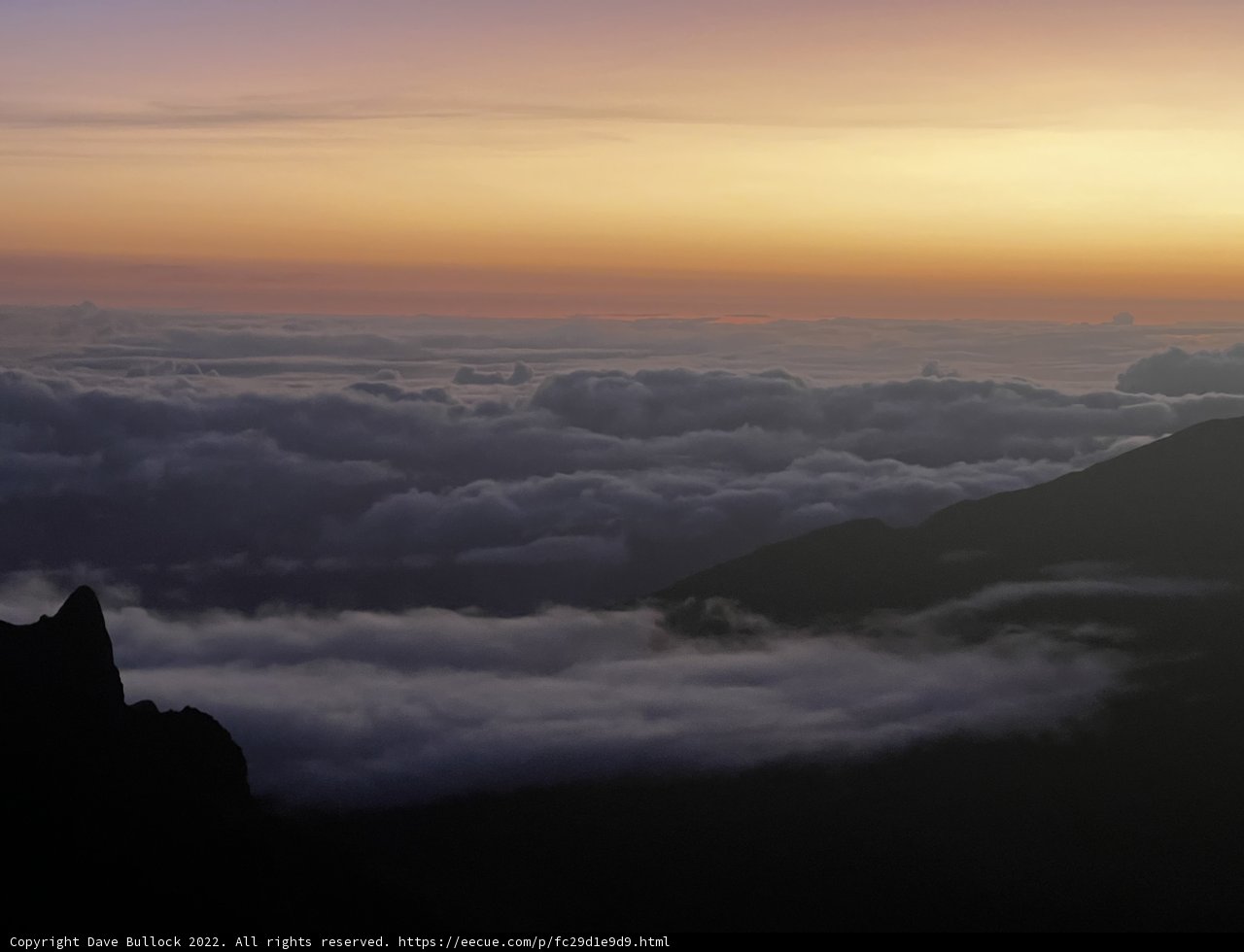 Twilight Over the Majestic Mountain Range