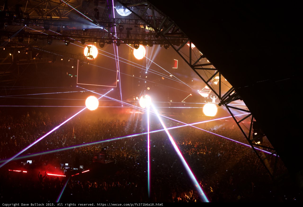 Lights and Lasers in Concert