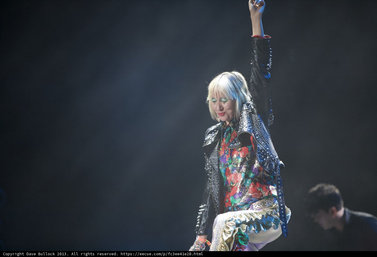 Rocking the Stage in Leather and Florals