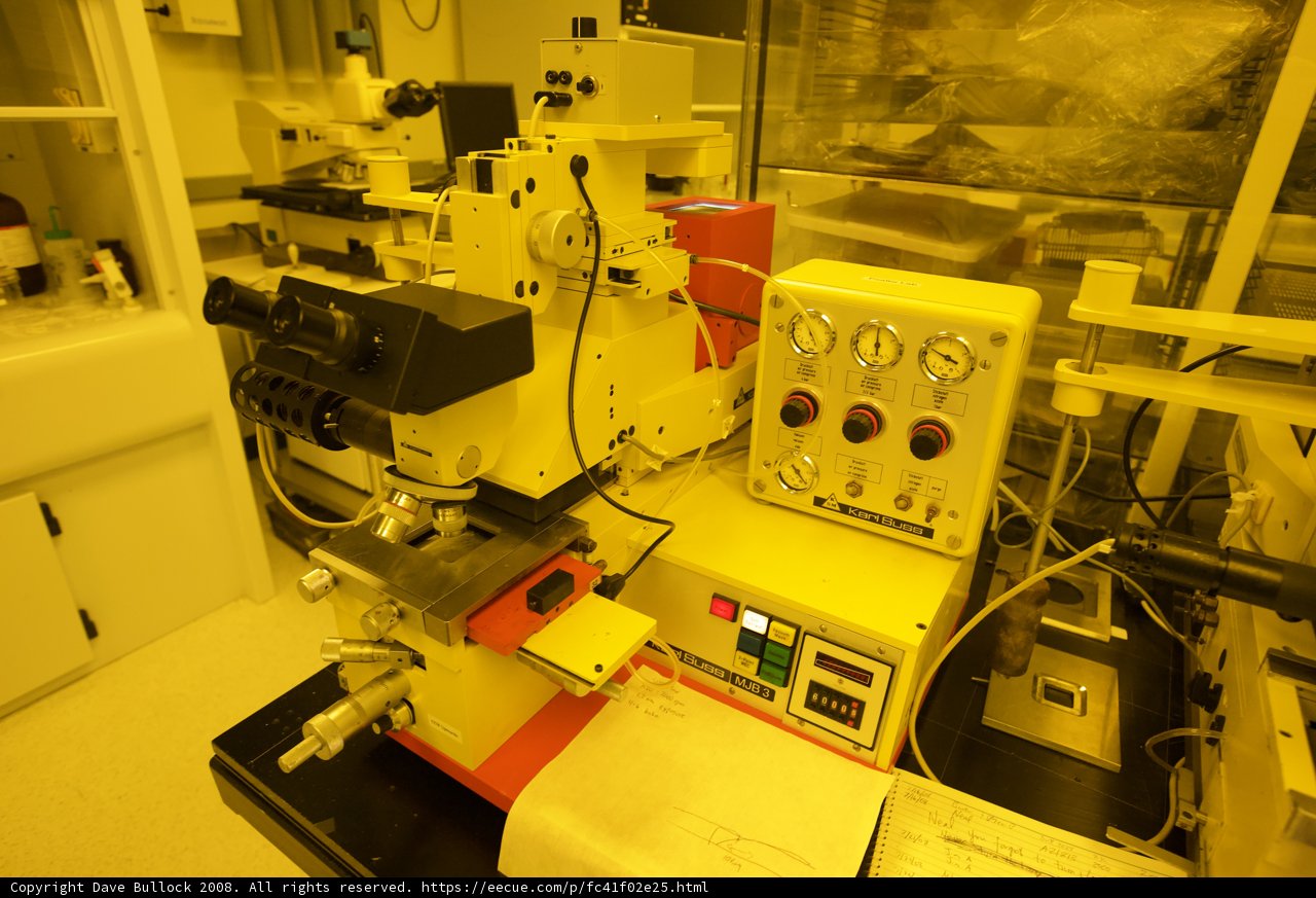 Microscope in a High-Tech Lab