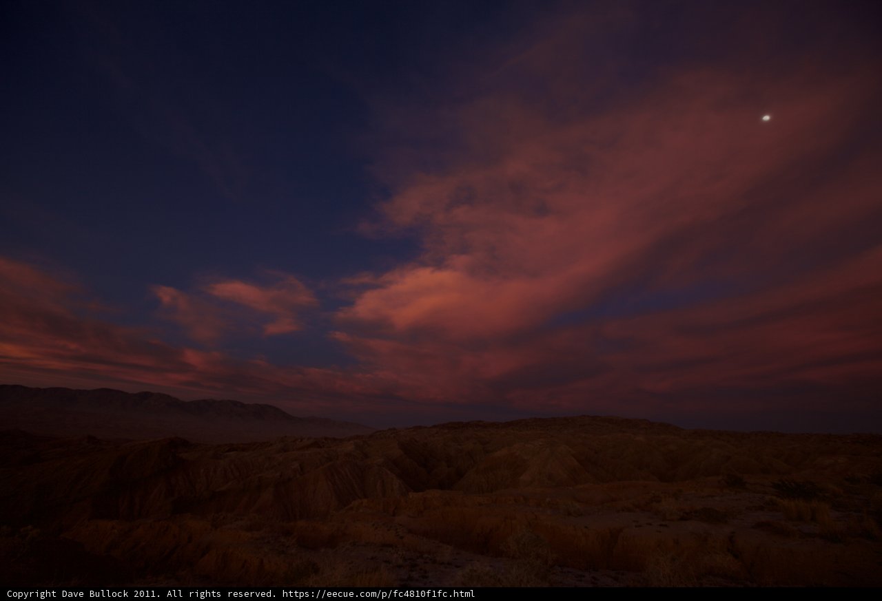 Celestial Dance in the Desert