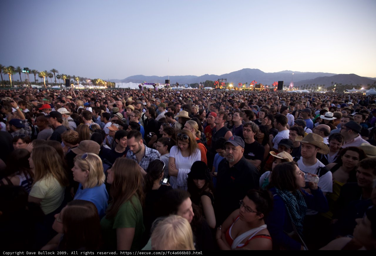 Coachella Crowd Goes Wild