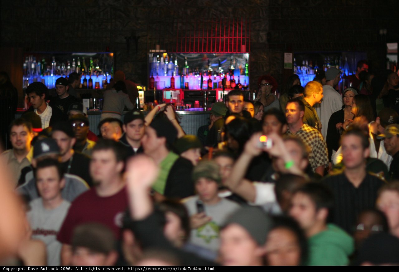 Urban Nightlife at Bass Rush Event