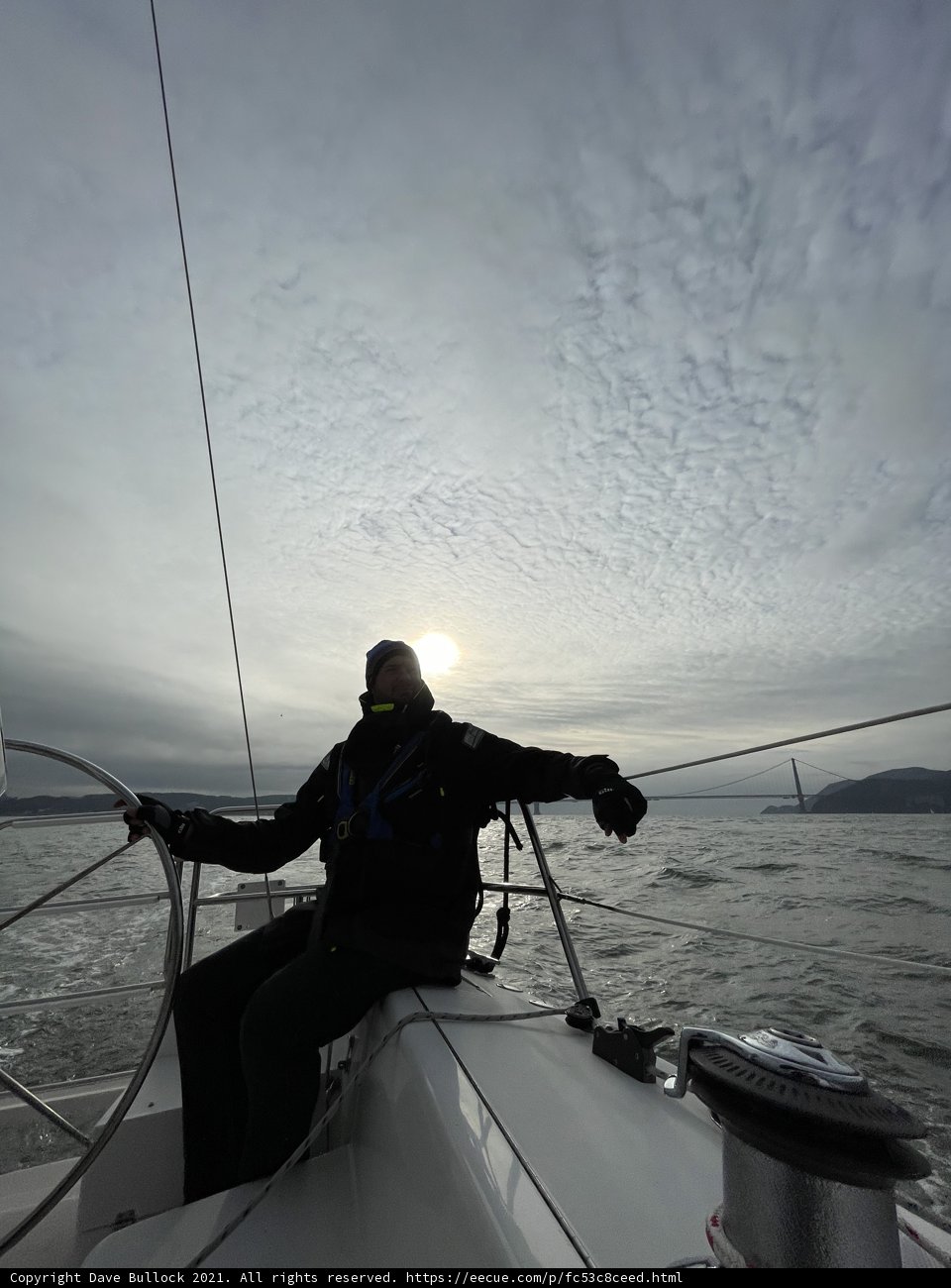 Sailing into the Golden California Sky