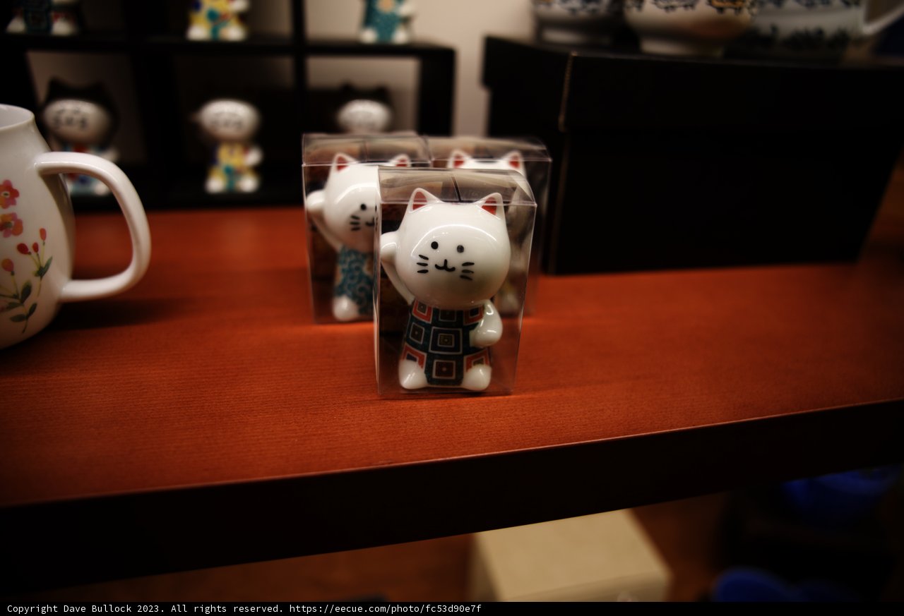 Enchanting Ceramic Figurines at Japan Center Malls