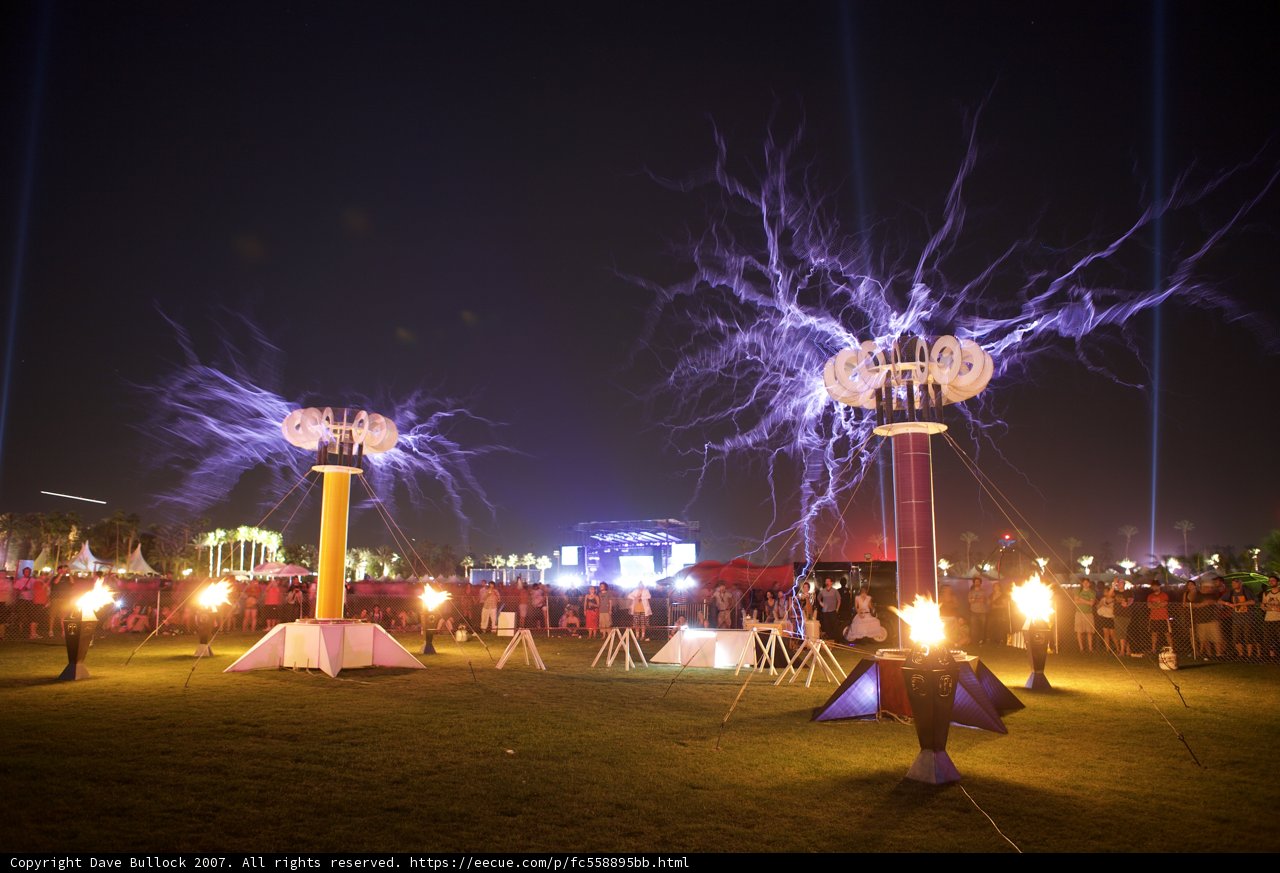 Electrifying Light Show