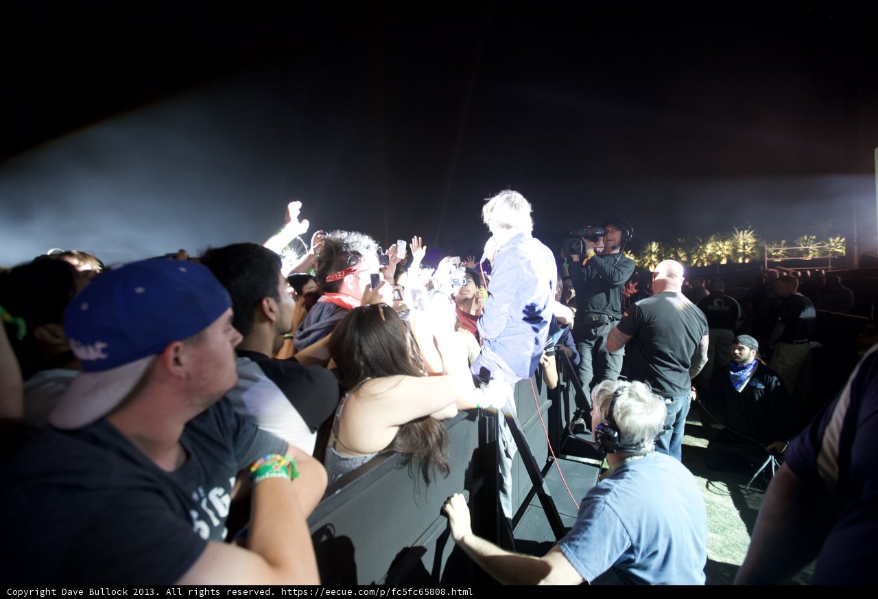 Lone Man in the Crowd