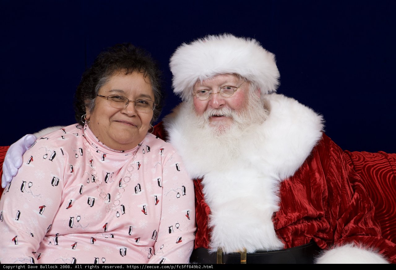 Santa and His Lovely Wife